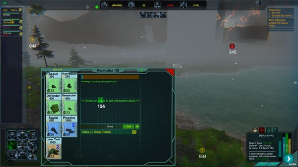 Игра Relictor, скриншот