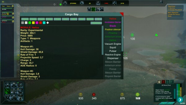 Игра Relictor, скриншот