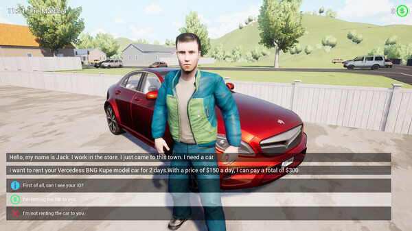 Игра Rent A Car Simulator 24, скриншот