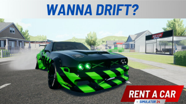 Игра Rent A Car Simulator 24, скриншот