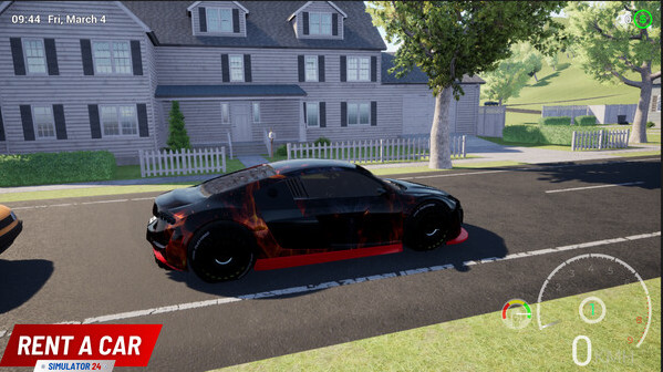 Игра Rent A Car Simulator 24, скриншот