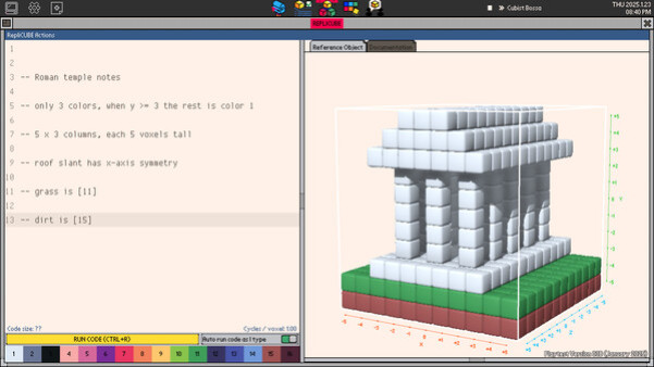 Игра Replicube, скриншот