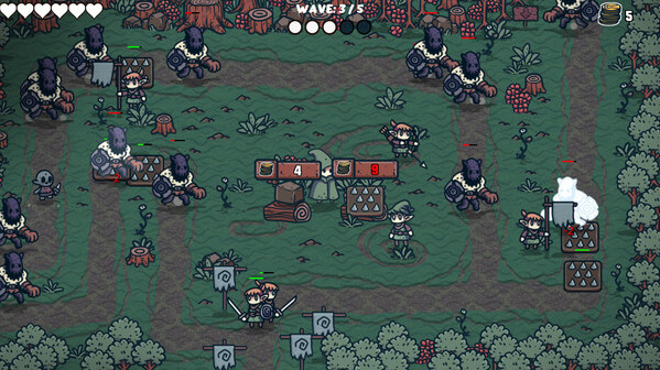 Игра Reposition Defense, скриншот
