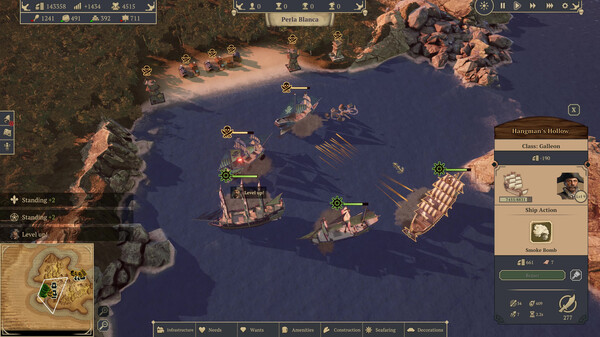 Игра Republic of Pirates, скриншот