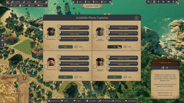Игра Republic of Pirates, скриншот