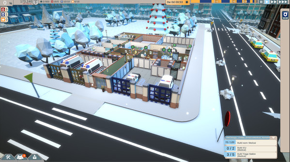 Игра Rescue HQ - The Tycoon, скриншот
