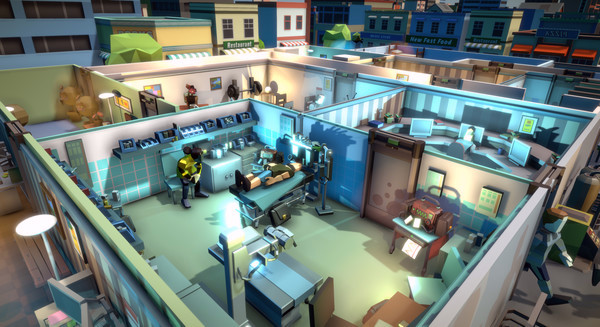 Игра Rescue HQ - The Tycoon, скриншот
