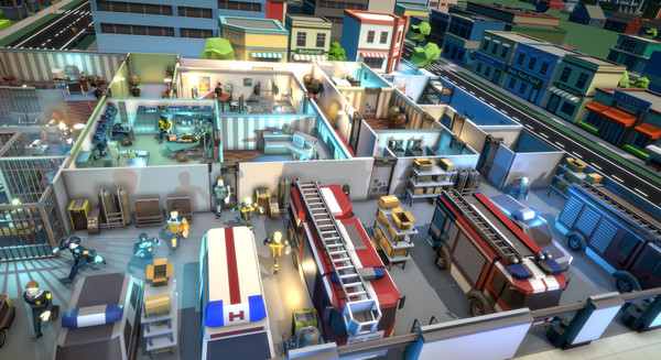 Игра Rescue HQ - The Tycoon, скриншот