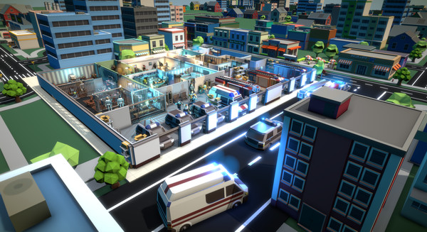 Игра Rescue HQ - The Tycoon, скриншот