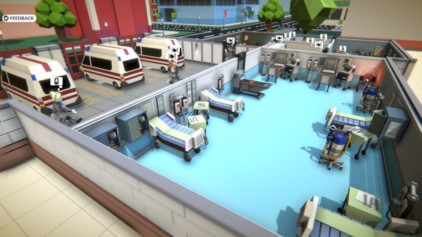 Игра Rescue HQ - The Tycoon, скриншот