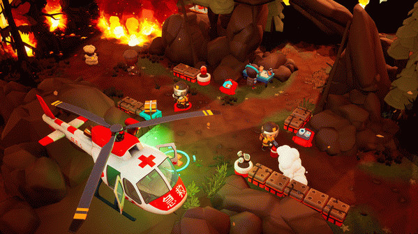 Игра Rescue Party: Live!, скриншот