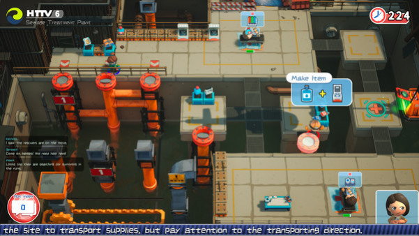 Игра Rescue Party: Live!, скриншот