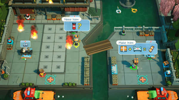Игра Rescue Party: Live!, скриншот