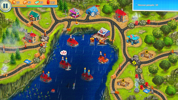 Игра Rescue Team 4, скриншот