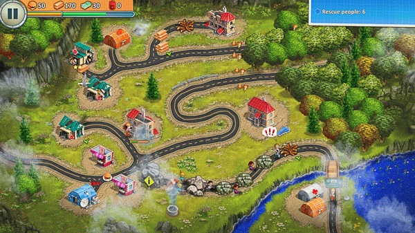 Игра Rescue Team 4, скриншот