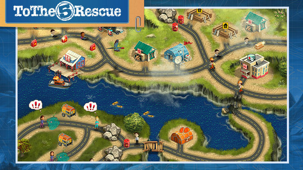 Игра Rescue Team 5, скриншот
