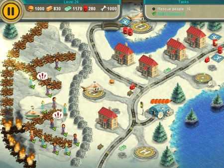 Игра Rescue Team 6, скриншот