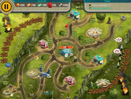 Игра Rescue Team 6, скриншот