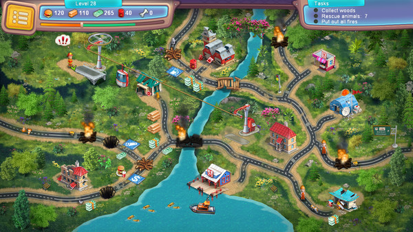 Игра Rescue Team 7, скриншот
