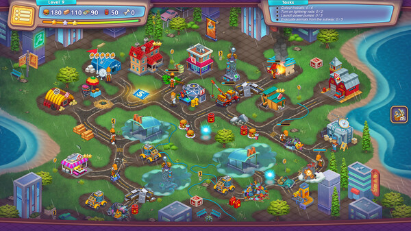Игра Rescue Team: Attack of the Atom, скриншот