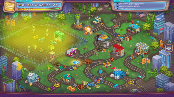 Игра Rescue Team: Attack of the Atom, скриншот