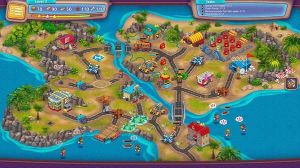 Игра Rescue Team: Magnetic Storm, скриншот