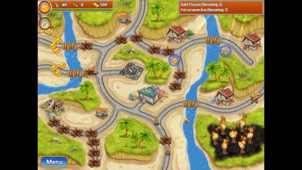 Игра Rescue Team, скриншот