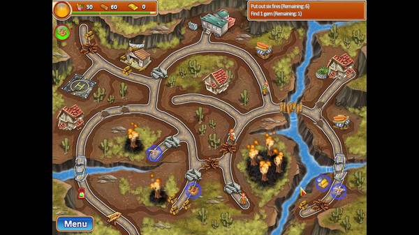 Игра Rescue Team, скриншот