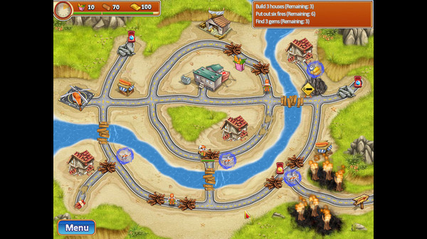 Игра Rescue Team, скриншот