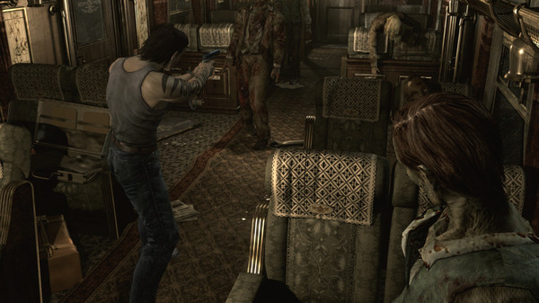 Игра Resident Evil 0, скриншот