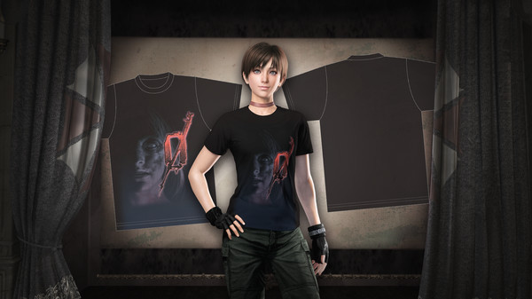 Игра Resident Evil 0 "Shadow of Fear" Rebecca T-shirt, скриншот