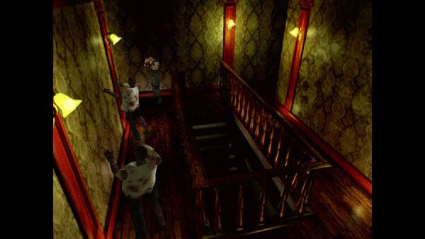 Игра Resident Evil (1996), скриншот