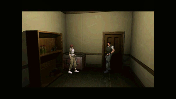 Игра Resident Evil (1996), скриншот
