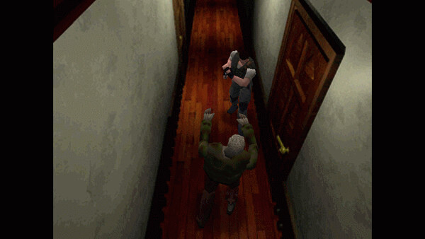 Игра Resident Evil (1996), скриншот