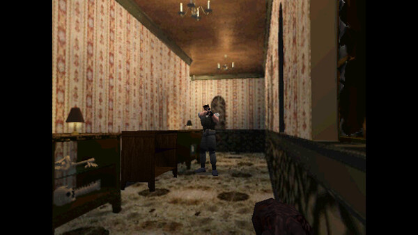 Игра Resident Evil (1996), скриншот