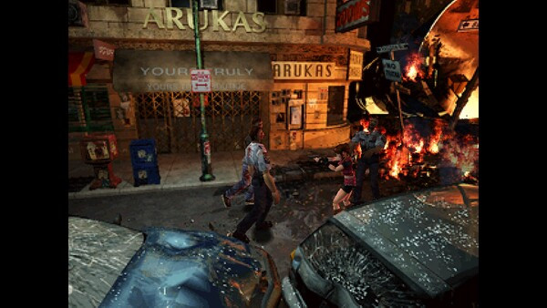 Игра Resident Evil 2 (1998), скриншот