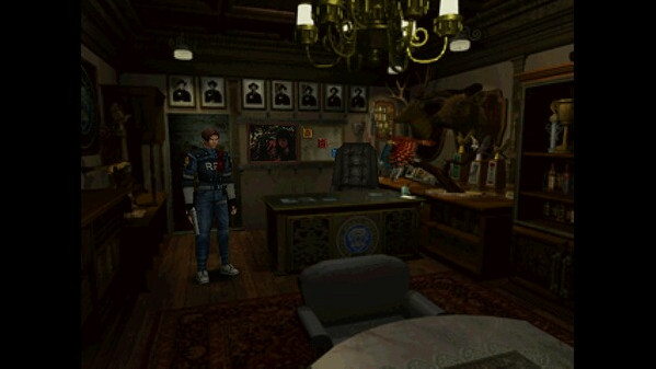 Игра Resident Evil 2 (1998), скриншот