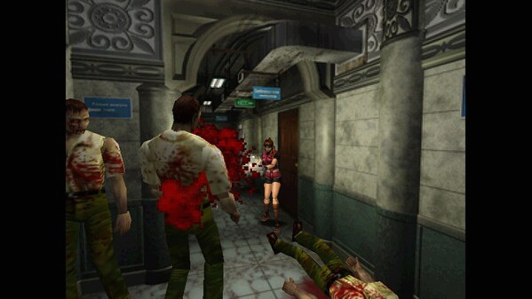 Игра Resident Evil 2 (1998), скриншот