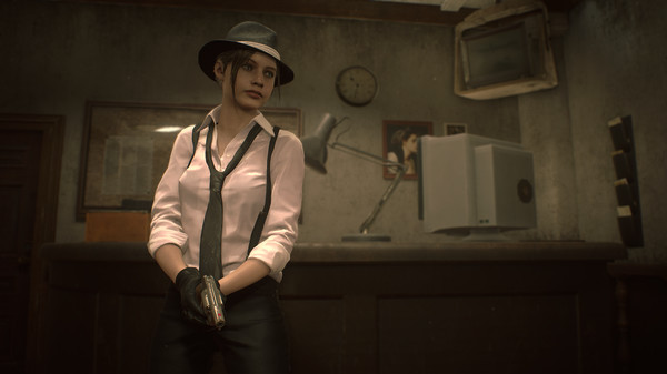 Игра Resident Evil 2 - Claire Costume: Noir, скриншот