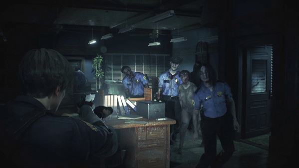 Игра Resident Evil 2, скриншот