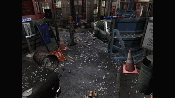 Игра Resident Evil 3 Nemesis (1999), скриншот