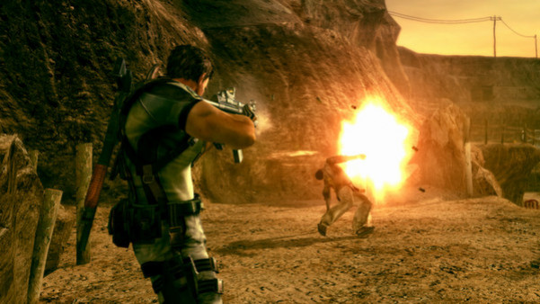 Игра Resident Evil 5, скриншот