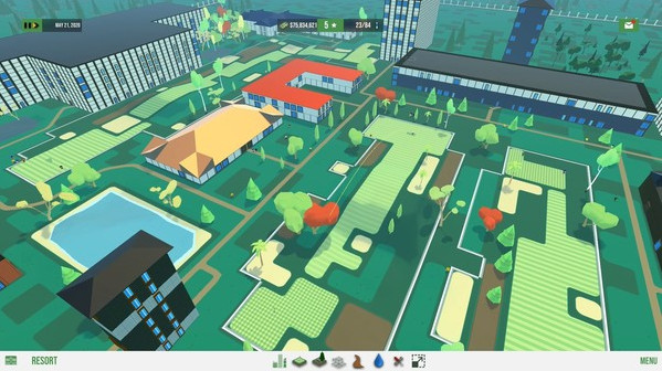 Игра Resort Boss: Golf | Tycoon, менеджер гольфа, скриншот