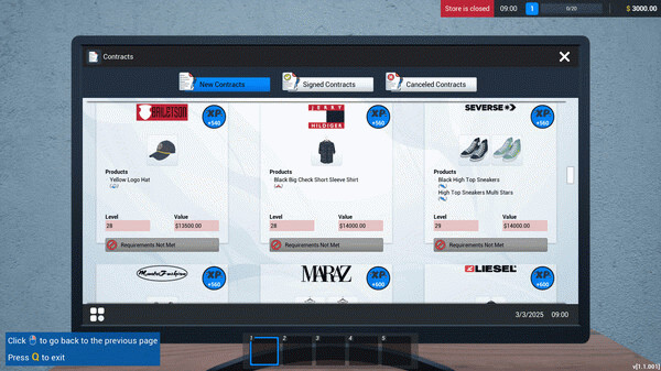Игра Retail Company Simulator, скриншот