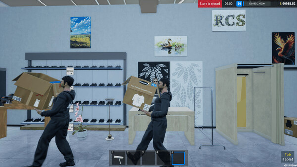 Игра Retail Company Simulator, скриншот