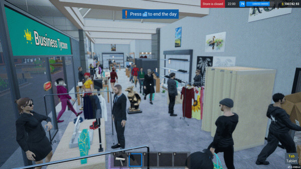 Игра Retail Company Simulator, скриншот