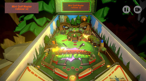 Игра Retro Pinball, скриншот