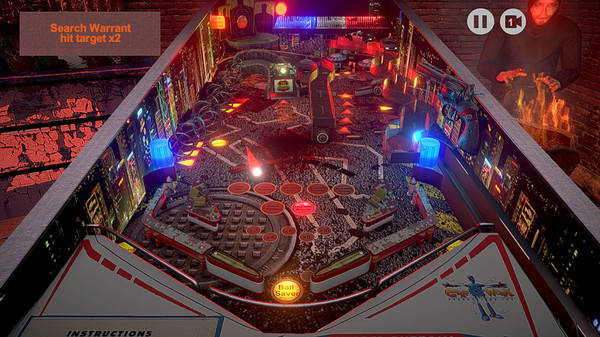 Игра Retro Pinball, скриншот