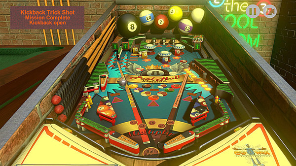 Игра Retro Pinball, скриншот