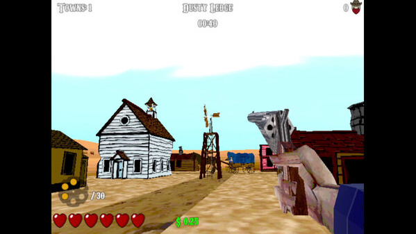 Игра Retrovolver, скриншот